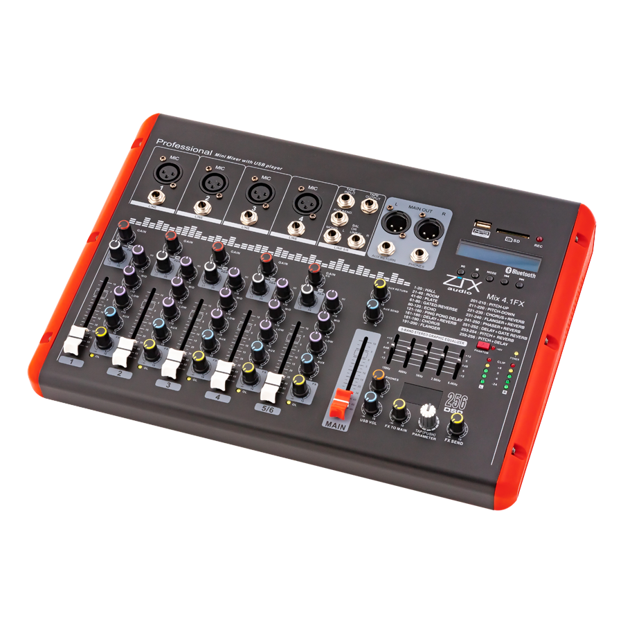 Микшерный пульт ZTX audio Mix 4.1.Fx